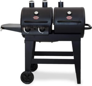 Char Griller 2 Burner E5030 - Best Gas and Charcoal Grill Combo