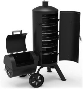 Dyna Glo Signature Series DGSS1382VCS-D Heavy Duty Vertical Offset Charcoal Smoker and Grill