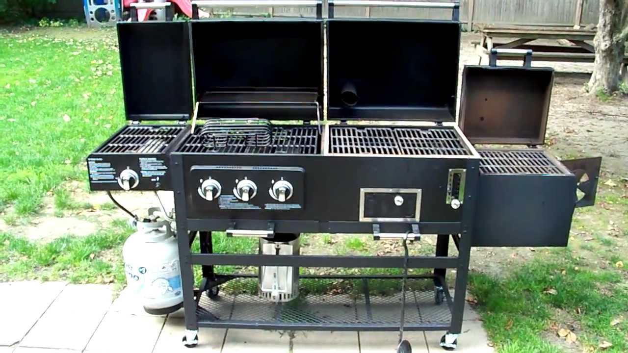 smoke hollow 4 in 1 combo grill