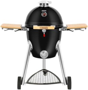 Heavy Iron Kamado Grill - kamado grill vs pellet grill - 4seasongrills.com