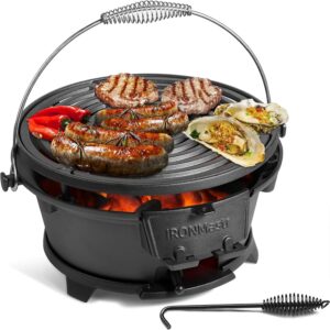 IronMaster Hibachi Grill Outdoor Mini - Hibachi outdoor grill - 4seasongrills.com