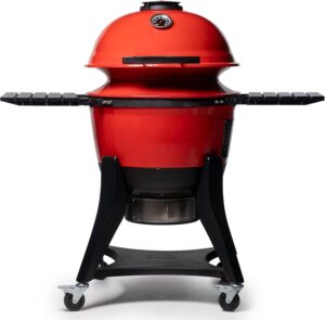 Kamado Joe Kettle Joe- kamado grill vs pellet grill - 4seasongrills.com