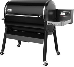 Best Pellet Grill, Weber Smoke Fire Pellet Grill EX6 - Grilling and Smoking Accessories 