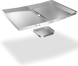 Dyna-Glo Grease Tray with Catch Pan - best grill grease tray