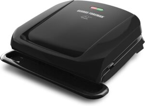 George Foreman 4 Serving Removable Plate Electric Grill