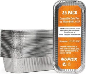 NUPIK Drip Pan - Best Grill Grease Tray 