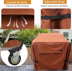 NettyPro Outdoor BBQ Grill Cover – Waterproof Heavy Duty Patio Barbecue Cover - Best Outdoor Grill Covers